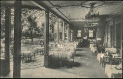 Hôtel de St. Petersbourg Restaurant Terrace, Libau Postcard