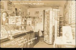 Wes's Newsstand with 20,000 Postcards and Daily Papers Postcard
