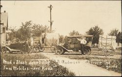A.N. Anderson Pianos and Organs Delivery in Centerville Postcard
