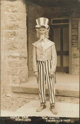 Uncle Sam, Wm. Smith, Catskills 1908 Postcard