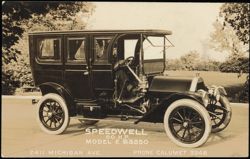 Speedwell 50 H.P. Model E Automobile Postcard