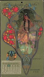July 1905 Calendar Art, Strobridge Litho Co. Ephemera