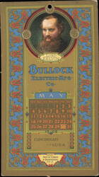 1902 Lord Kelvin Calendar, Bullock Electric Mfg Co Ephemera