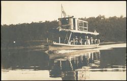 Shepherd of the Hills Boat at Long Beach Postcard