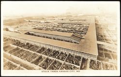 Stock Yards, Kansas City, Missouri Postcard