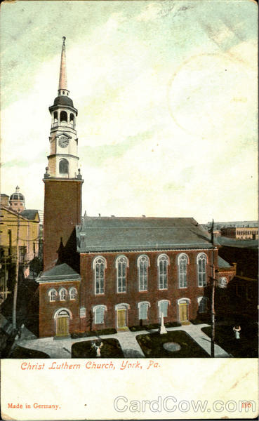 Christ Luthern Church York Pennsylvania
