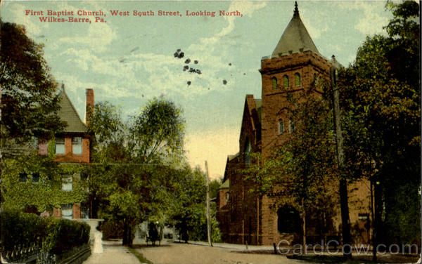 First Baptist Church, West South Street Wilkes-Barre Pennsylvania
