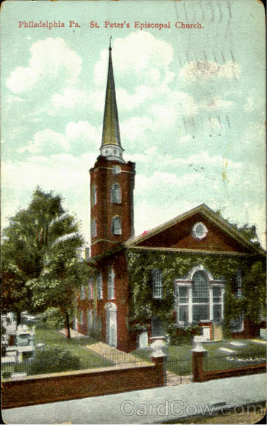 St. Peter's Episcopal Church Philadelphia Pennsylvania