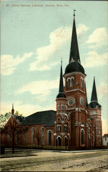St. Johns German Lutheran Church Erie Pennsylvania