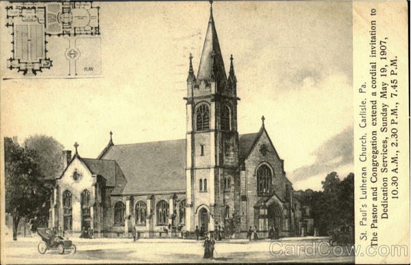 St. Paul's Lutheran Church Carlisle Pennsylvania