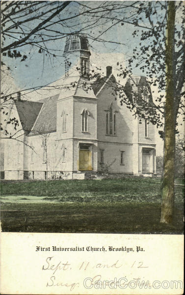 First Universalist Church Brooklyn Pennsylvania