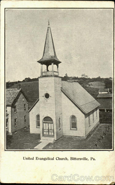United Evangelical Church Bittersville Pennsylvania