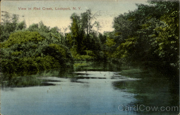 View In Red Creek Lockport New York