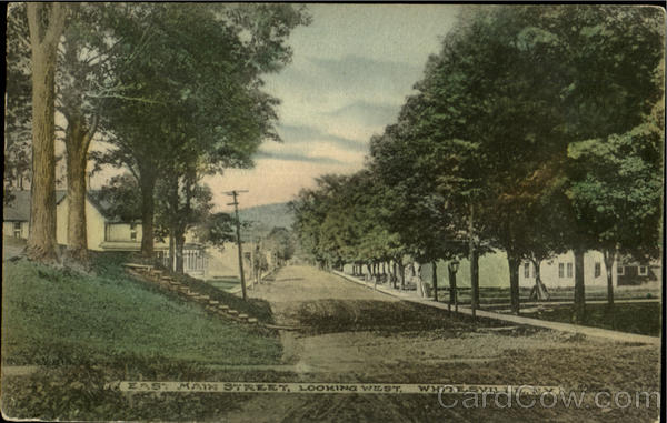East Main Street Looking West Whitesville New York