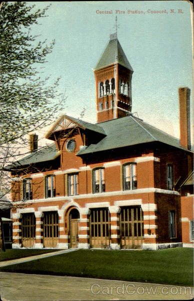 Central Fire Station Concord New Hampshire