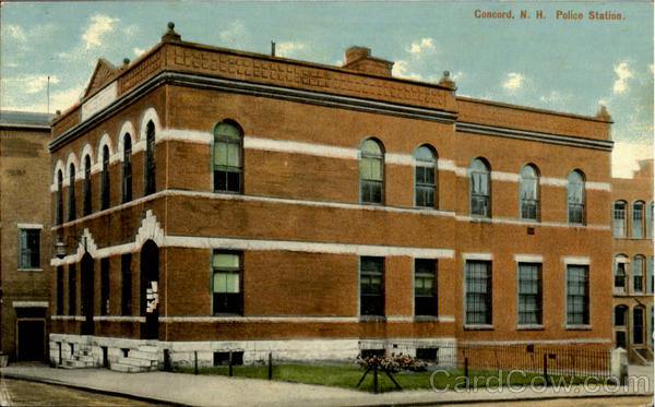 Police Station Concord New Hampshire