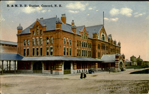 B. & M. R. R. Station Concord New Hampshire