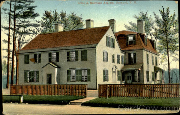 Rolfe & Rumford Asylum Concord New Hampshire