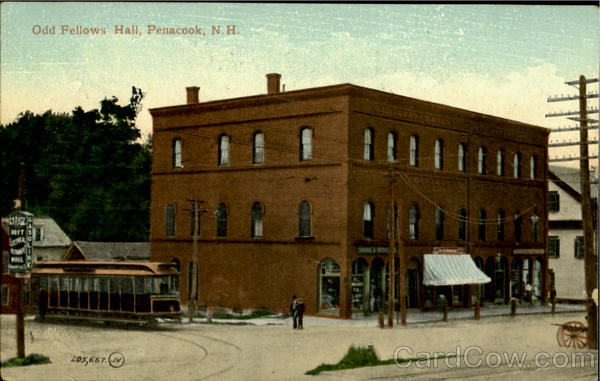 Odd Fellows Hall Penacook New Hampshire