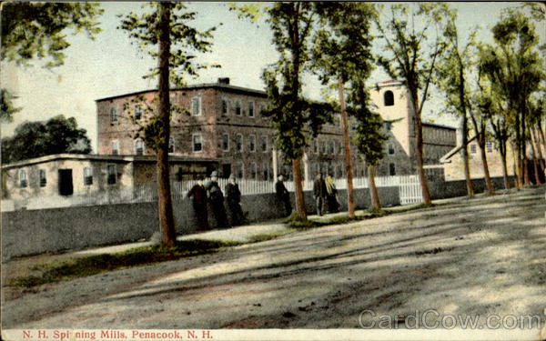 N. H. Spring Mills Penacook New Hampshire