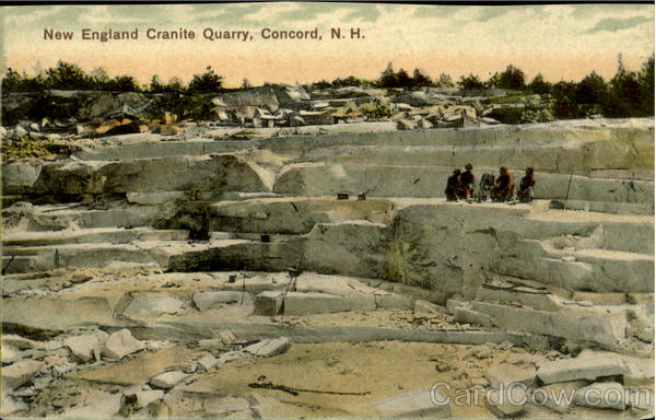 New England Granite Quarry Concord New Hampshire