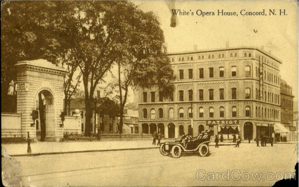 White's Opera House Concord New Hampshire