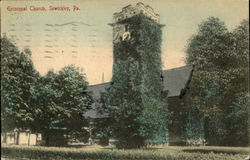 Episcopal Church Sewickley, PA Postcard Postcard