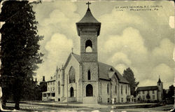 St. Ann's Memorial R. C. Church Phoenixville, PA Postcard Postcard