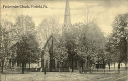 Presbyterian Church Penfield, PA Postcard Postcard