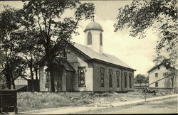 German Lutheran Church Monaca, PA Postcard Postcard