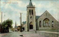 Reformed Church Latrobe, PA Postcard 