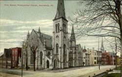 Presbyterian Church, Pine Street Postcard