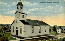 Economite Church Harmony, PA Postcard Postcard