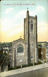 St. Marks P. E. Church Frankford, PA Postcard Postcard