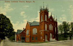 Trinity Lutheran Church Bangor, ME Postcard Postcard