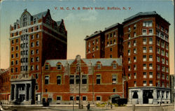 Y.M.C.A. & Men's Hotel Postcard