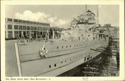 Dry Dock Postcard