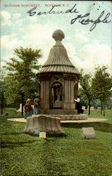 Blocher Monument Postcard