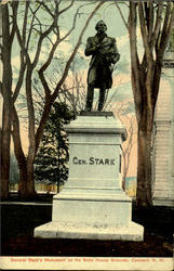 General Stark's Monument Concord, NH Postcard Postcard
