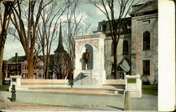 George Hamilton Pperkins Memorial Postcard