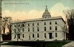 State Capitol Rear Concord, NH Postcard Postcard
