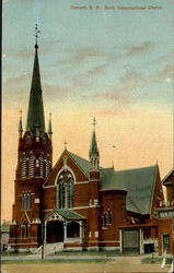 North Congregational Church Concord, NH Postcard Postcard