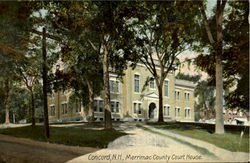 Merrimac County Court House Postcard