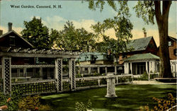 West Garden Postcard