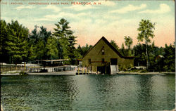 The Landing, Contoocook River Park Postcard