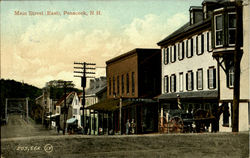 Main Street Penacook, NH Postcard Postcard