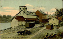 Stratton & Co's Flour Mill Postcard