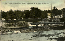 The Ledges, Contoocook River Postcard