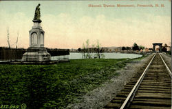 Hannah Dustin Monument Postcard