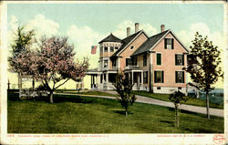 Home Of Mrs. Mary Baker G. Eddy Postcard